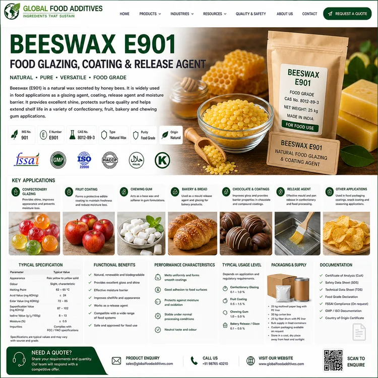 Beeswax food additive food additive ingredient illustration