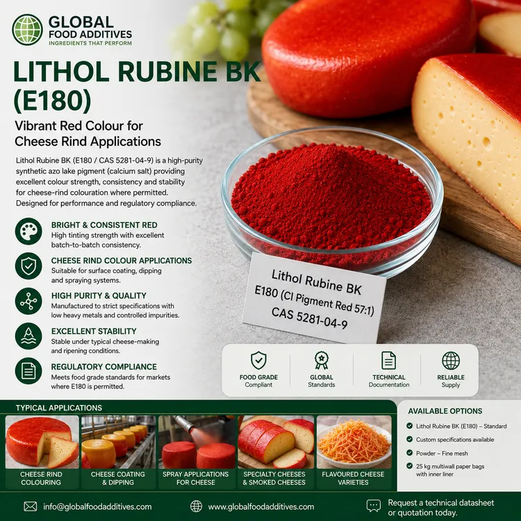 Lithol Rubine BK food additive food additive ingredient illustration